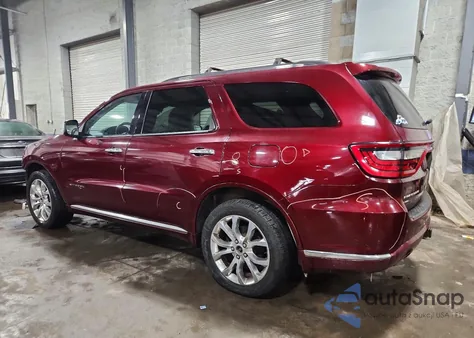 2017 Dodge Durango Citadel from USA, damaged, VIN 1C4RDJEGXHC869321